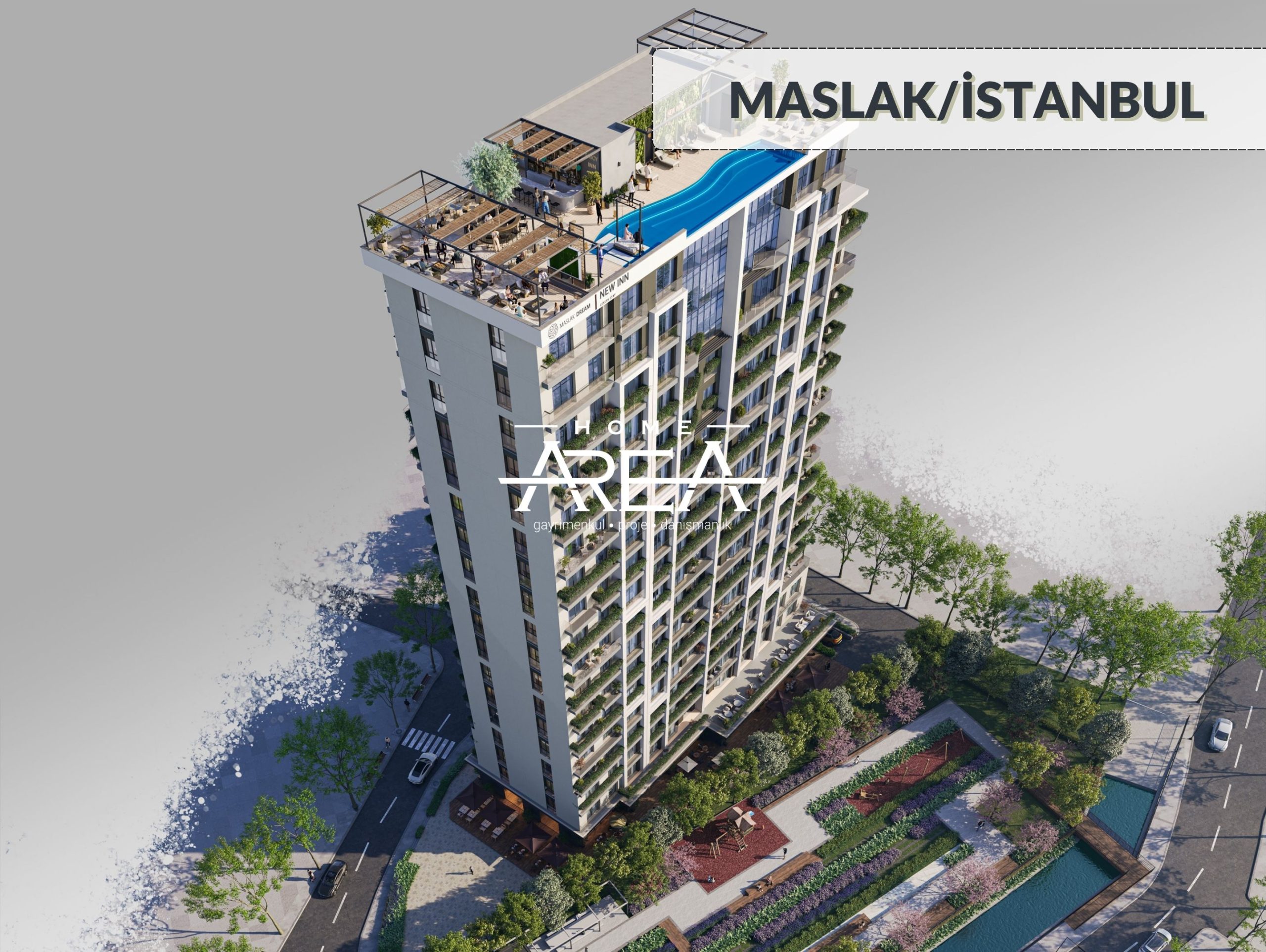 Apartment in Maslak (2+1/3+1) 