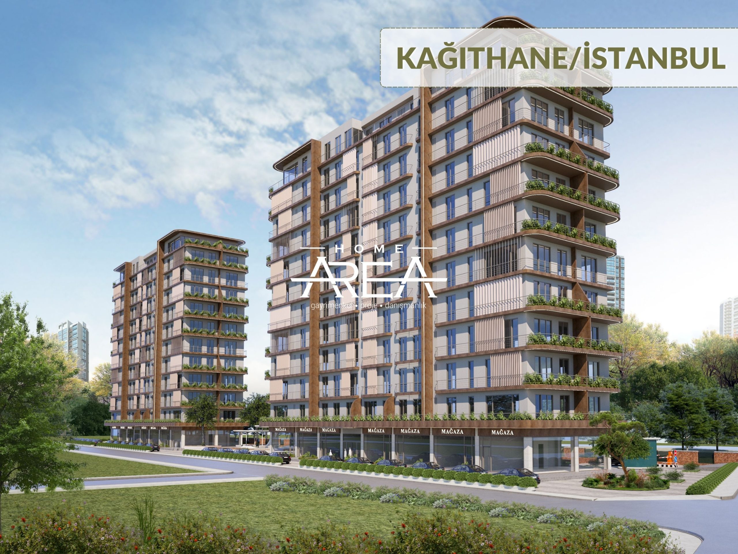 Apartment in the central district of İstanbul (1+1/2+1) 