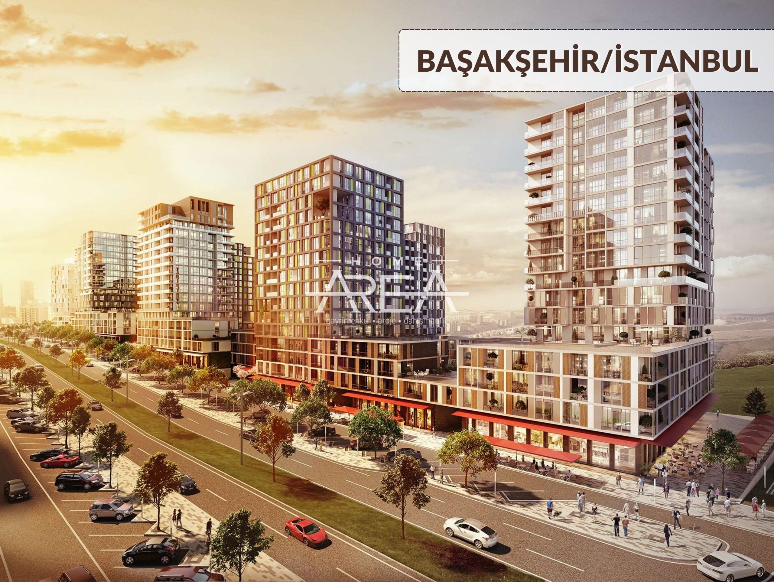 Apartment in Başakşehir (1+1/2+1/3+1/4+1/5+1|shop) 