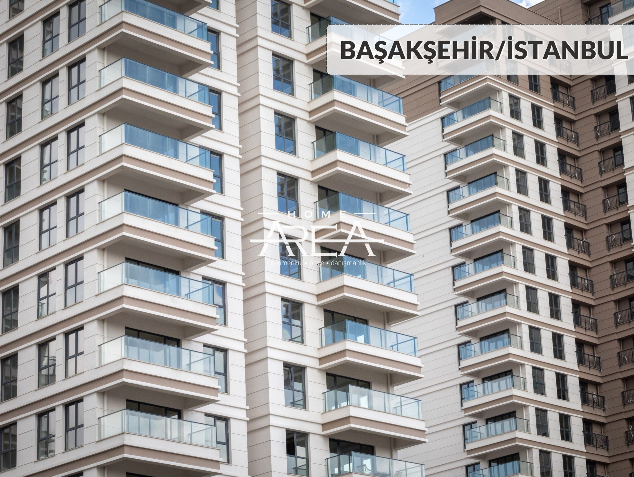 Ready apartment in a new residential complex in Bahçeşehir (1+1/2+1/3+1/3.5+1) 